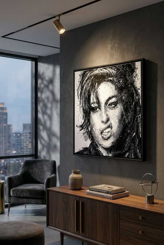 Amy Winehouse Canvas PRINT