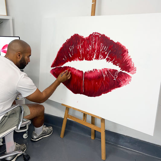 Lips ORIGINAL PAINTING