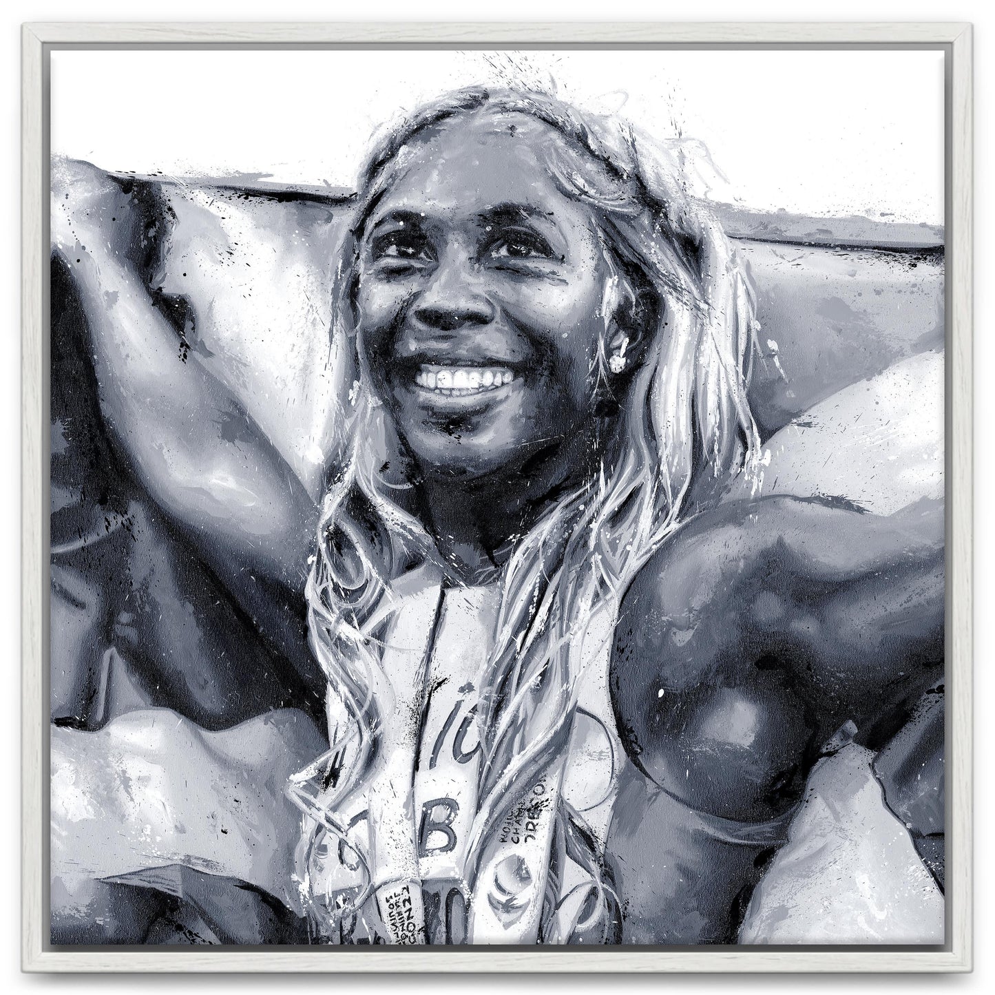 Shelly-Ann Fraser-Pryce Canvas PRINT