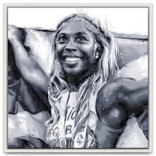 Shelly-Ann Fraser-Pryce Canvas PRINT