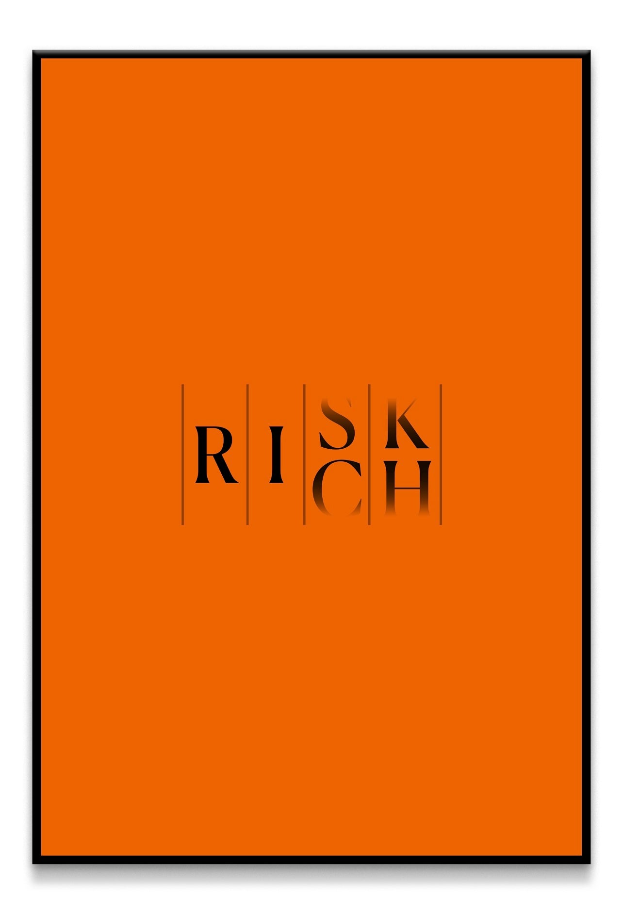 Risk Original Canvas PRINT