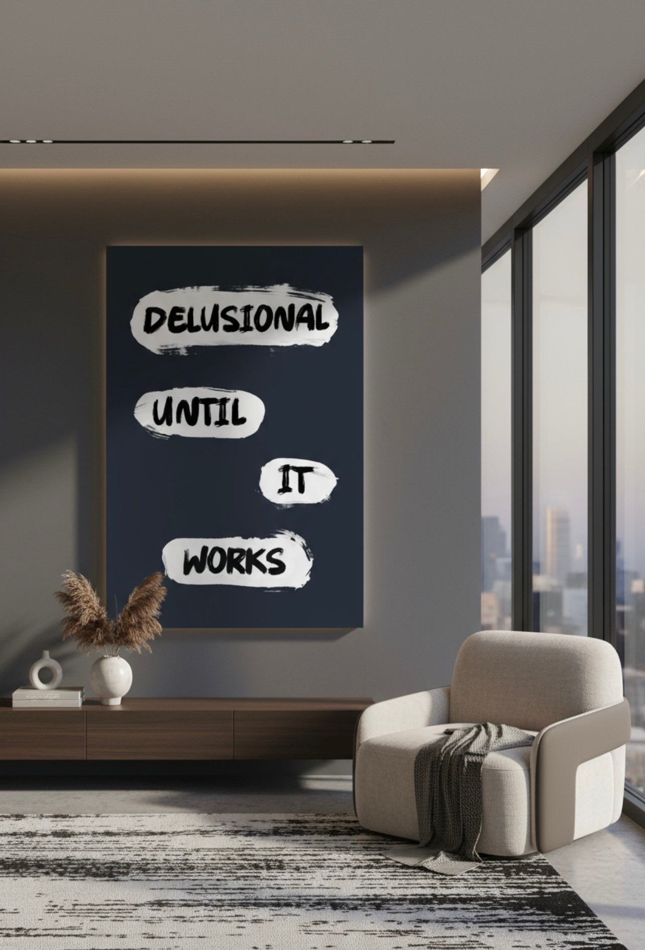 Delusional Canvas PRINT