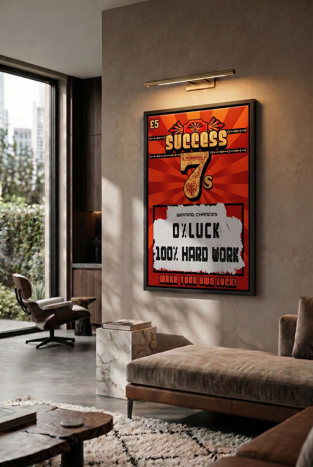 Success Canvas PRINT