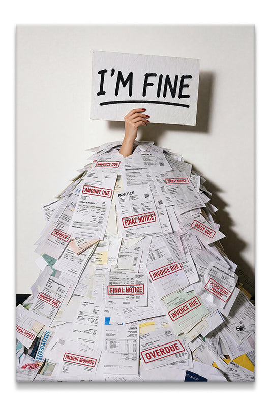I’m Fine Canvas PRINT