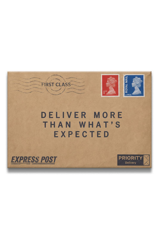 Deliver More Canvas PRINT