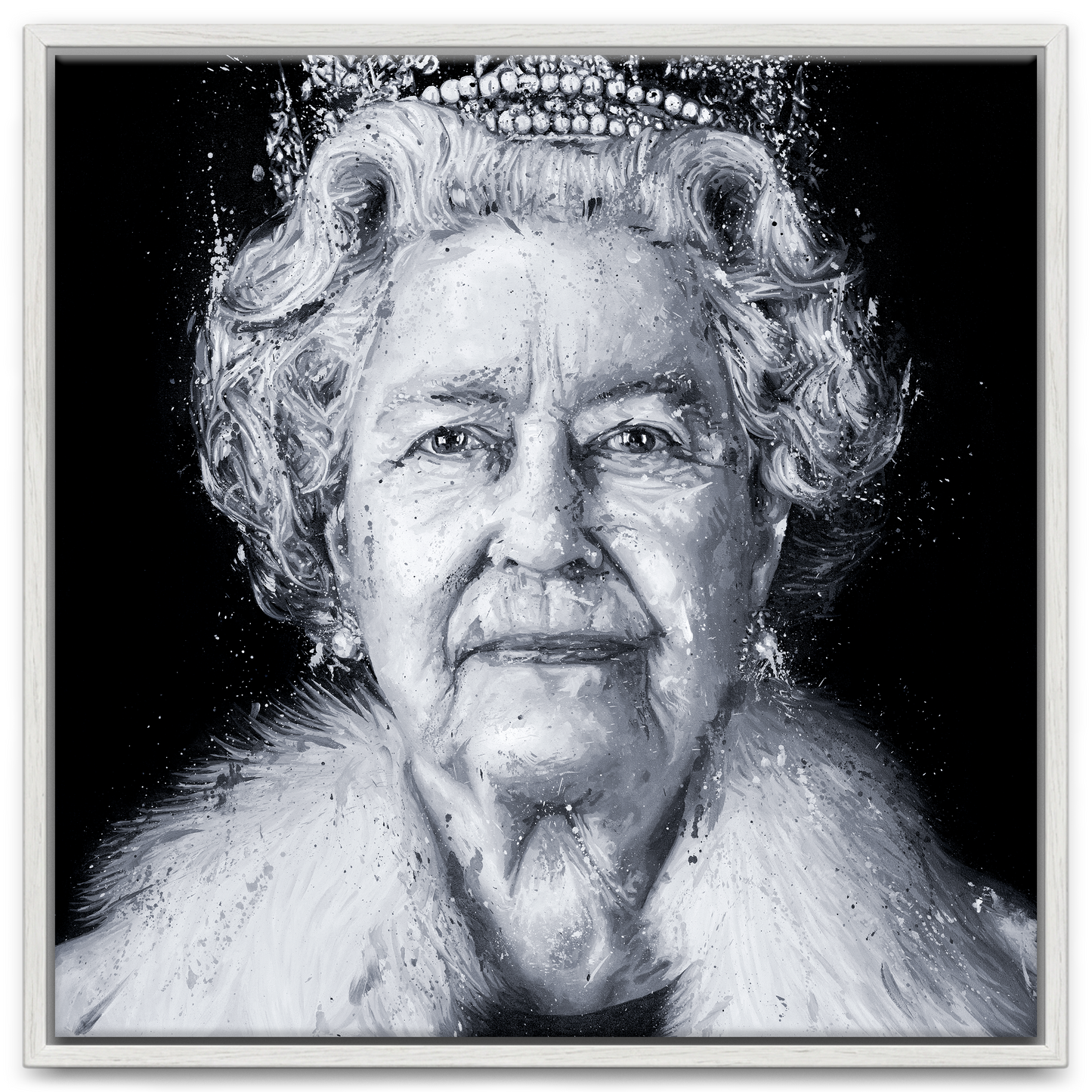 Queen Elizabeth ll Canvas PRINT