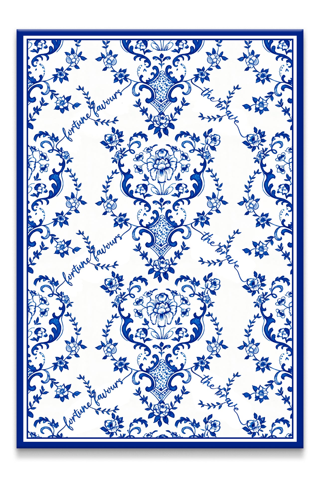 Fortune Favours The Brave Canvas PRINT