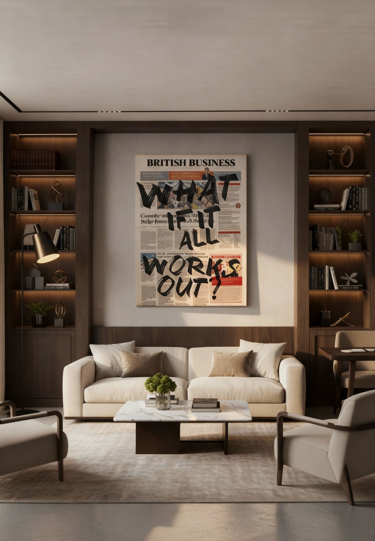 What If Original Canvas PRINT