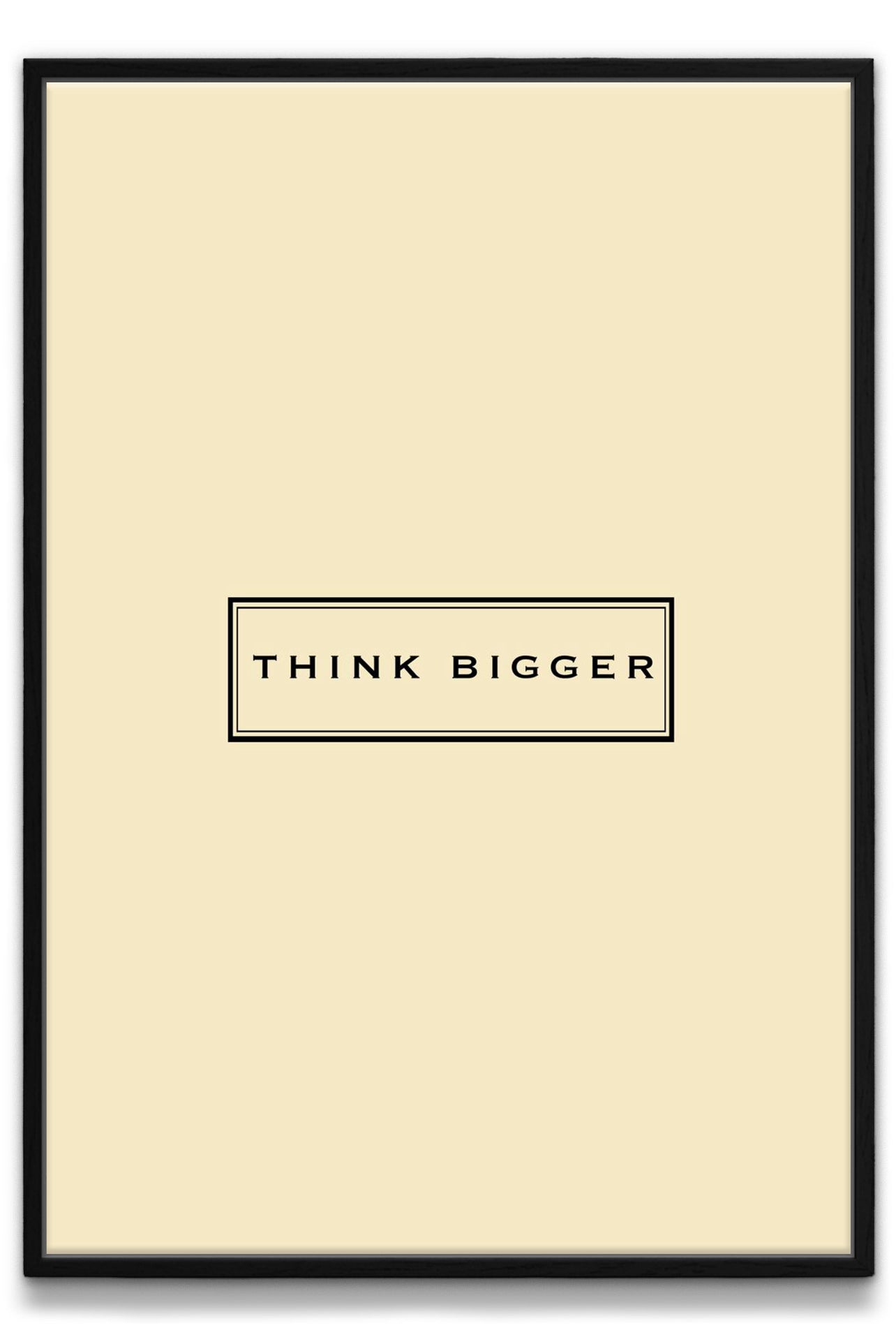 Think Bigger Canvas PRINT