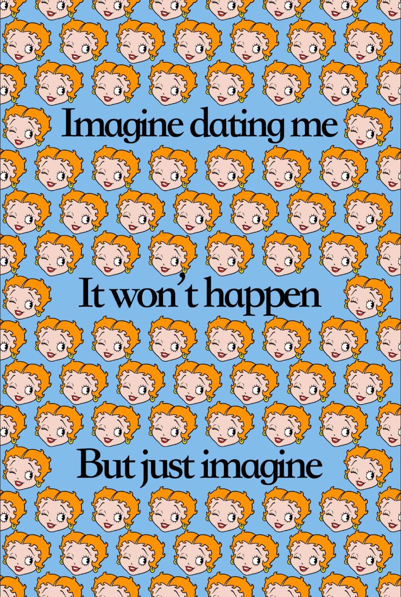 Just Imagine Canvas PRINT