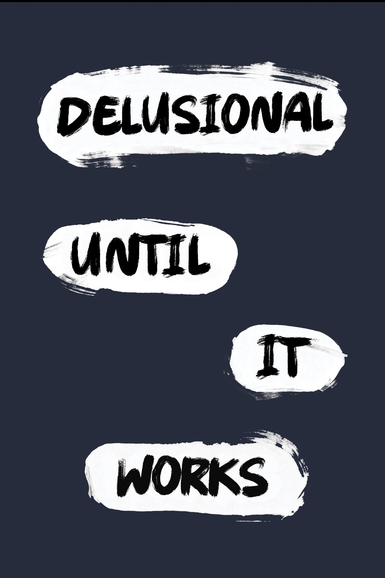 Delusional Canvas PRINT