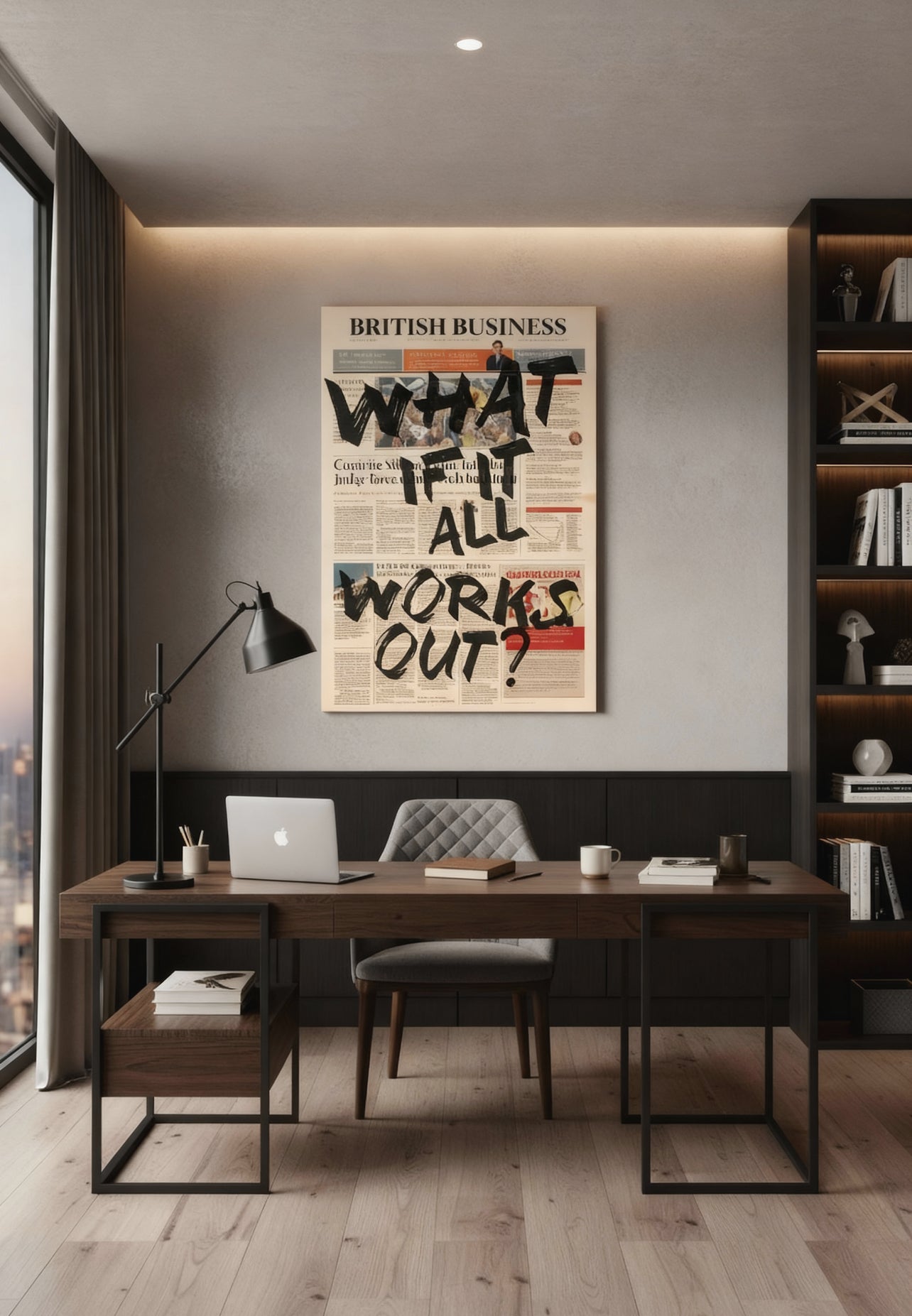 What If Original Canvas PRINT