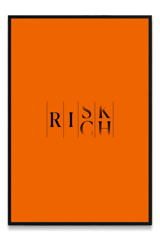 Risk Canvas PRINT
