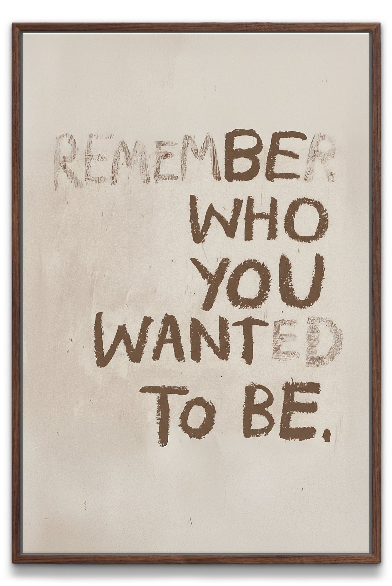 Remember Canvas PRINT