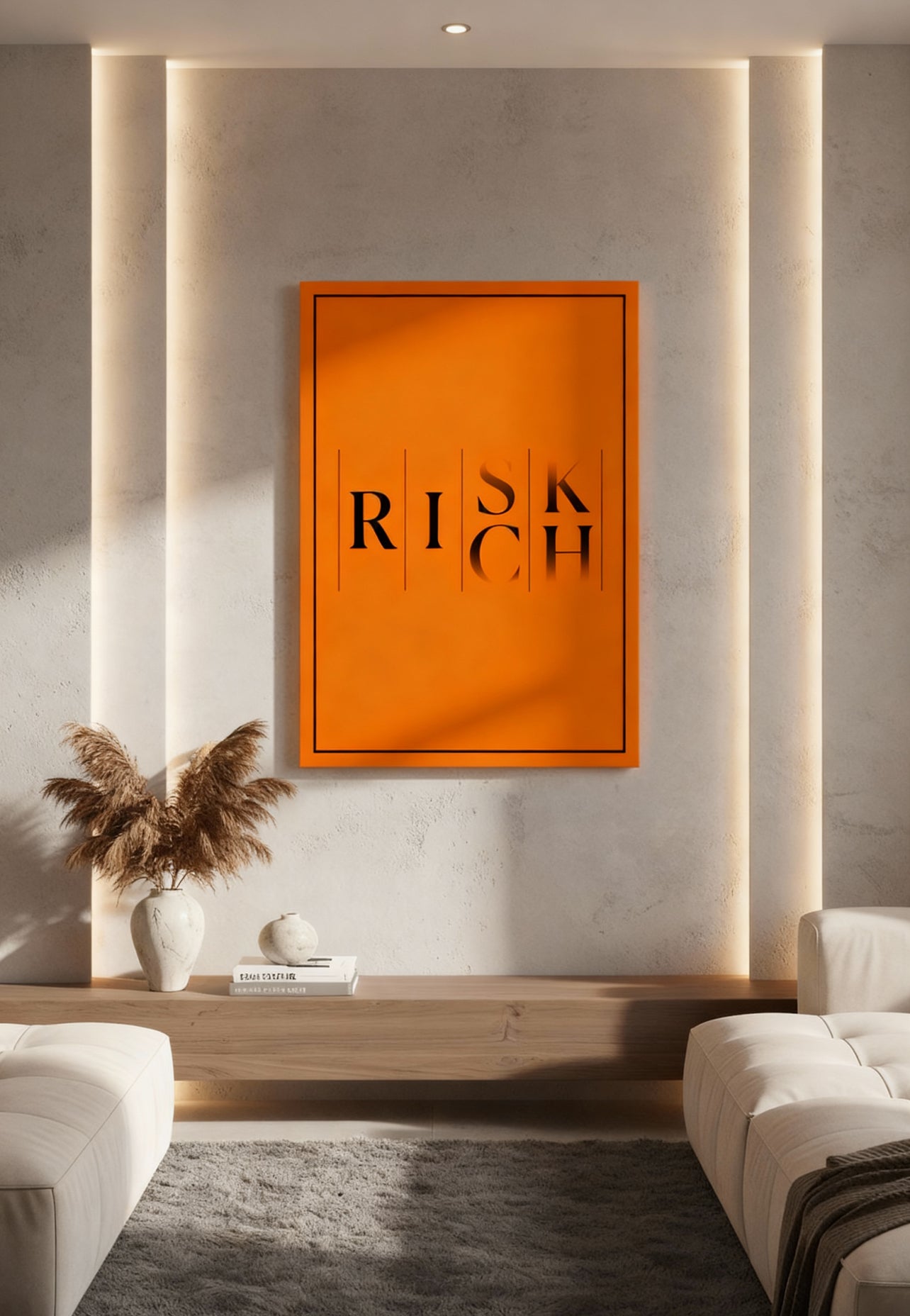 Risk Original Canvas PRINT