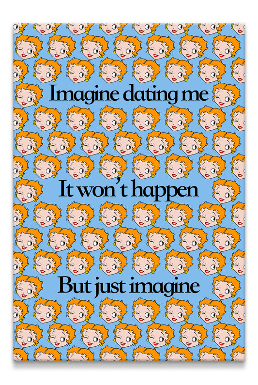 Just Imagine Canvas PRINT