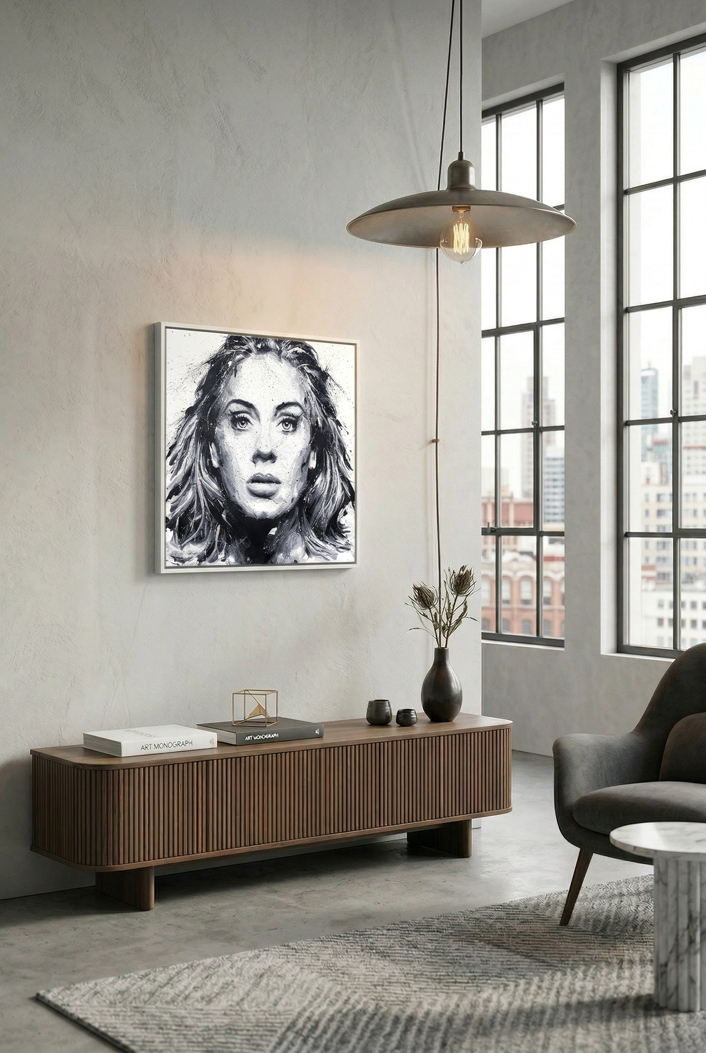 Adele Limited Canvas PRINT