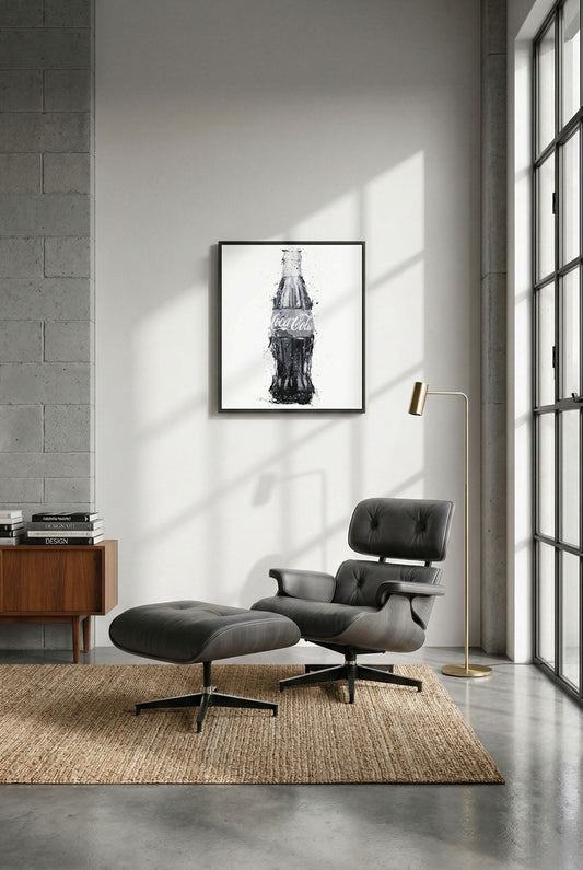 Coca Cola Bottle Canvas PRINT