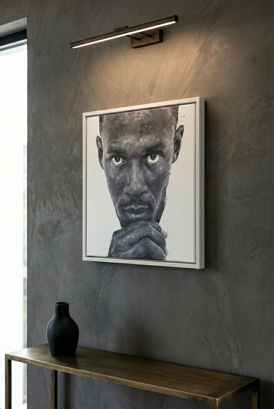 Usian Bolt Limited Canvas PRINT