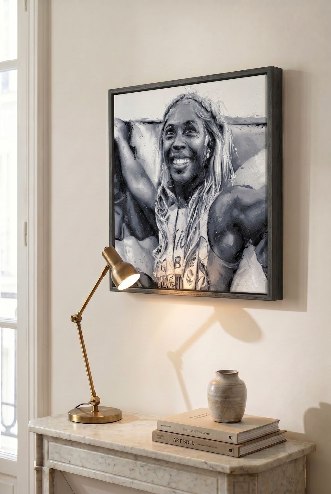 Shelly-Ann Fraser-Pryce Canvas PRINT