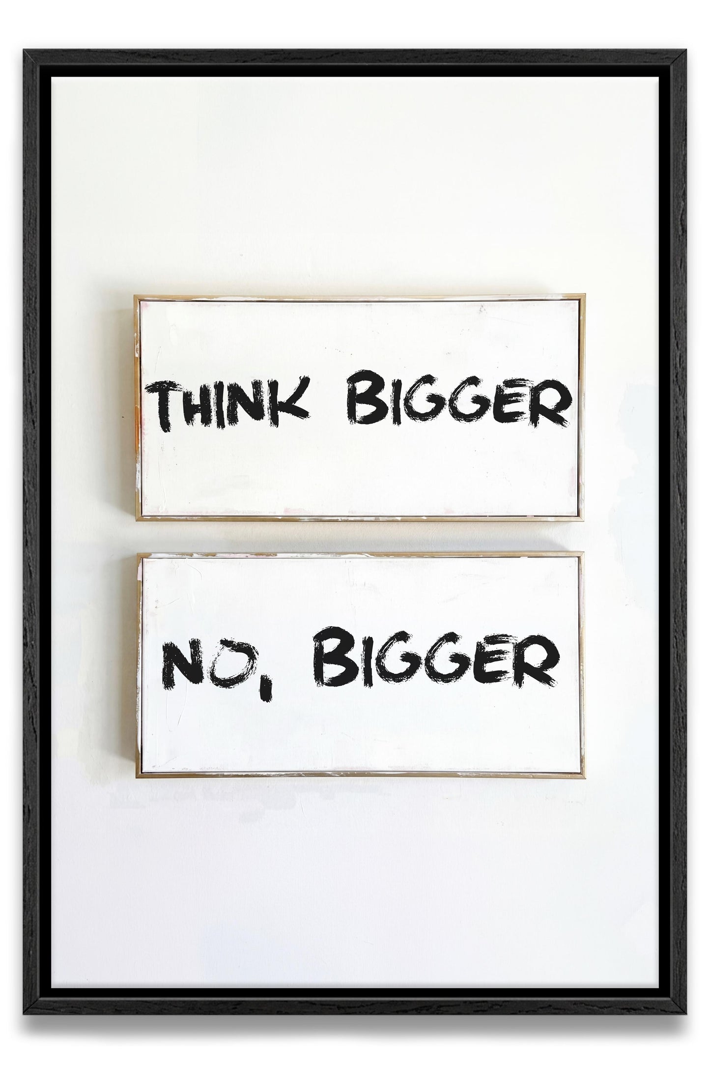 Think Bigger Canvas PRINT