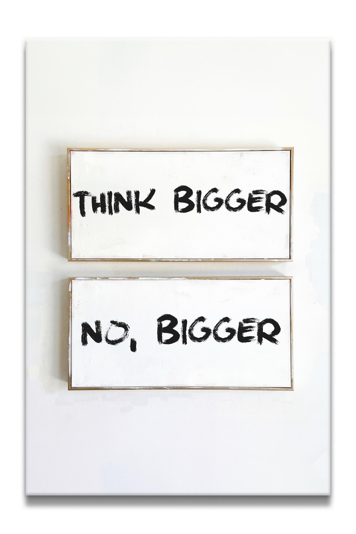 Think Bigger Canvas PRINT