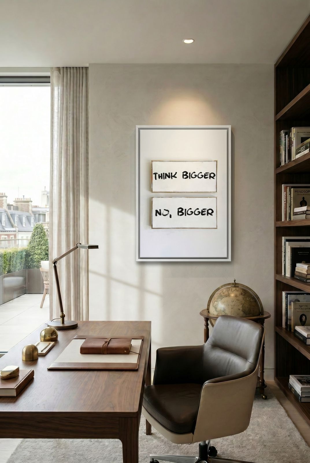 Think Bigger Canvas PRINT