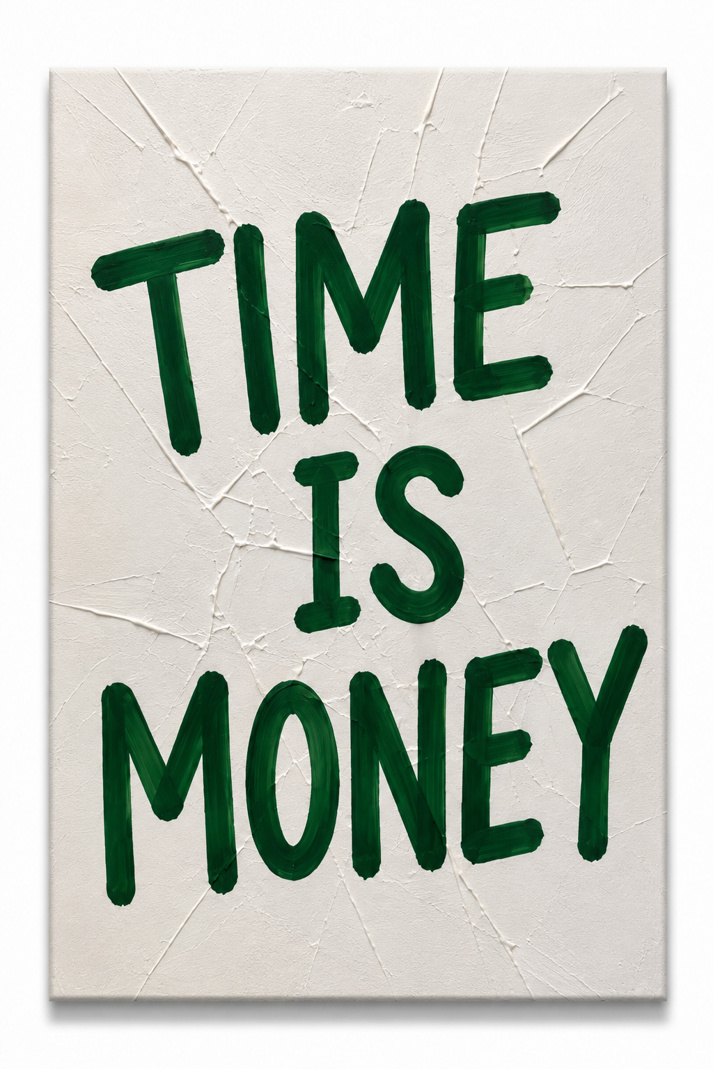 Time Is Money Canvas PRINT