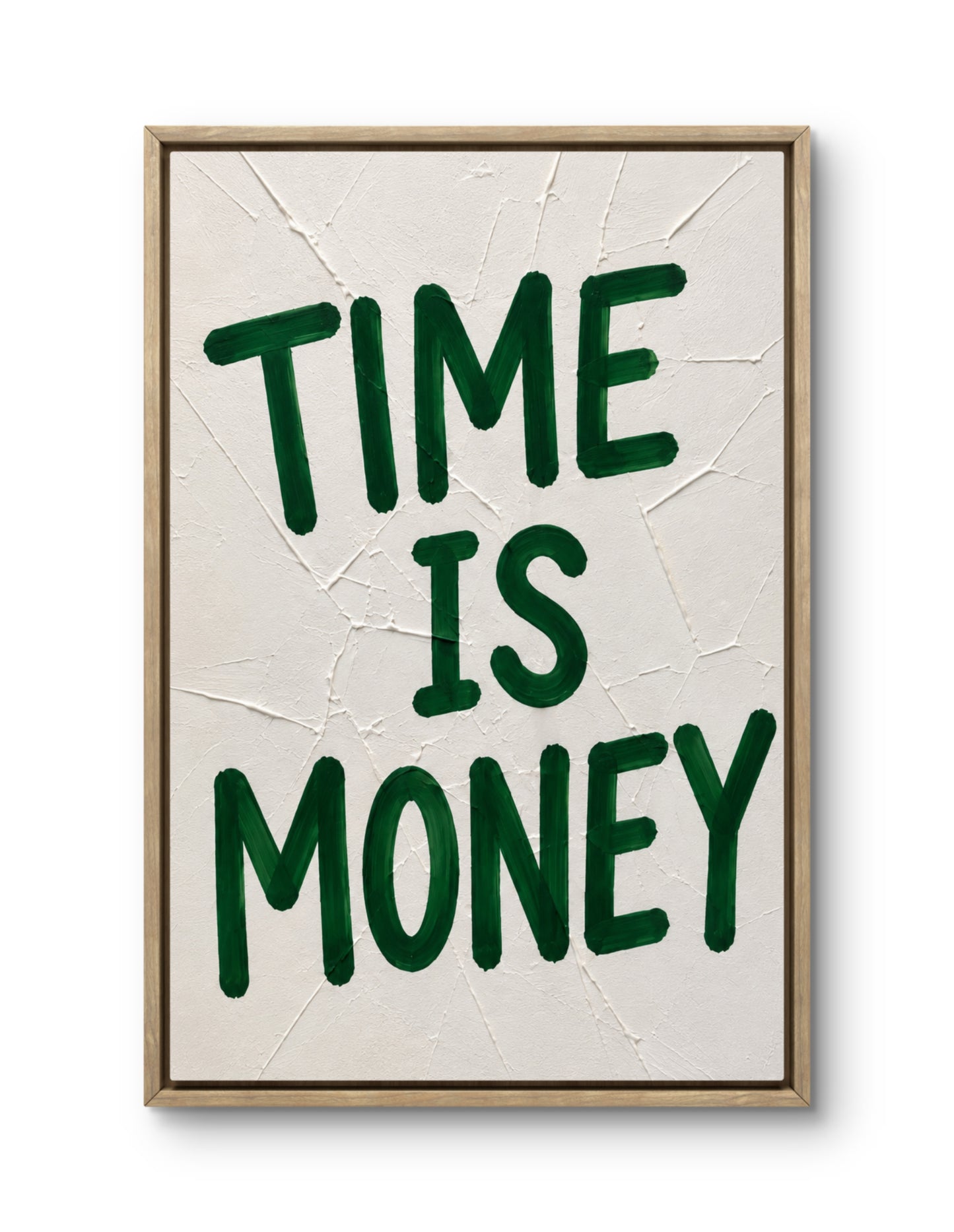 Time Is Money Canvas PRINT