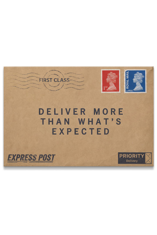 Deliver More Canvas PRINT