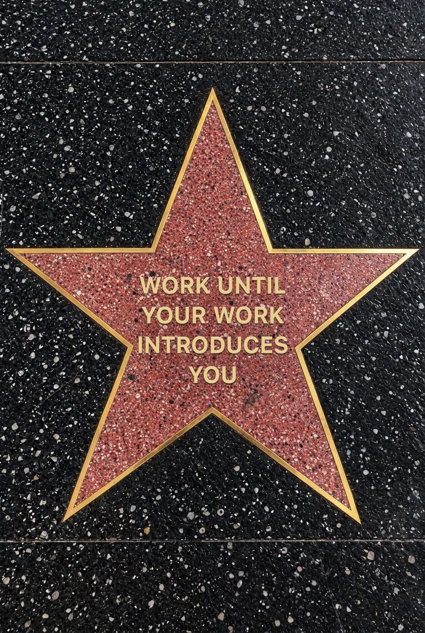 Work Until Your Work Introduces You