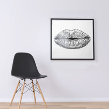 Load image into Gallery viewer, Lips (Black &amp; White) Limited Edition PRINT
