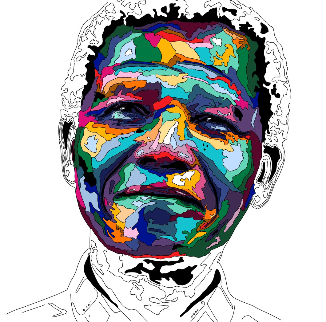 Nelson Mandela Limited Edition PRINT