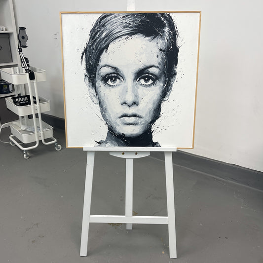 Twiggy ORIGINAL PAINTING