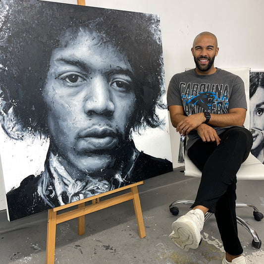 Jimi Hendrix ORIGINAL PAINTING